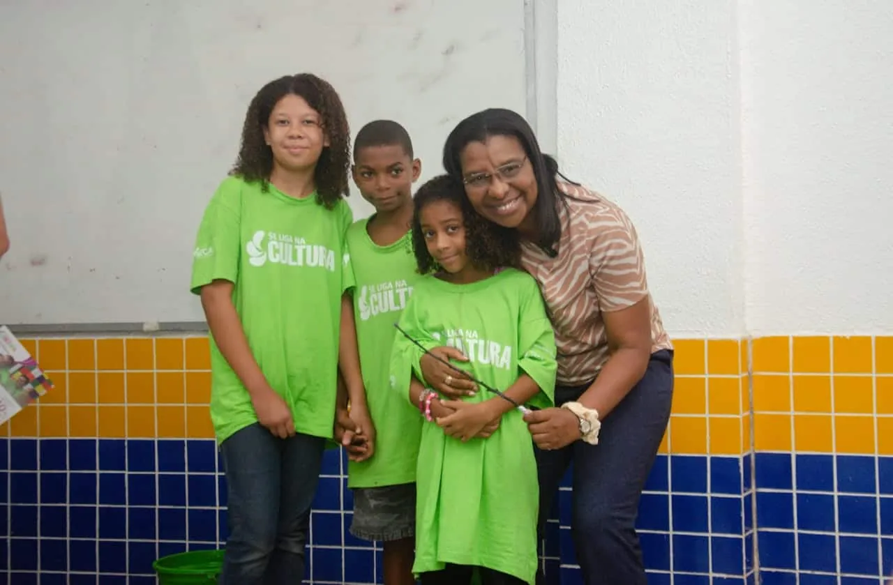 Rosangela Gomes participa de cerimônia de inauguração do Projeto ‘Se Liga na Cultura’ em Japeri